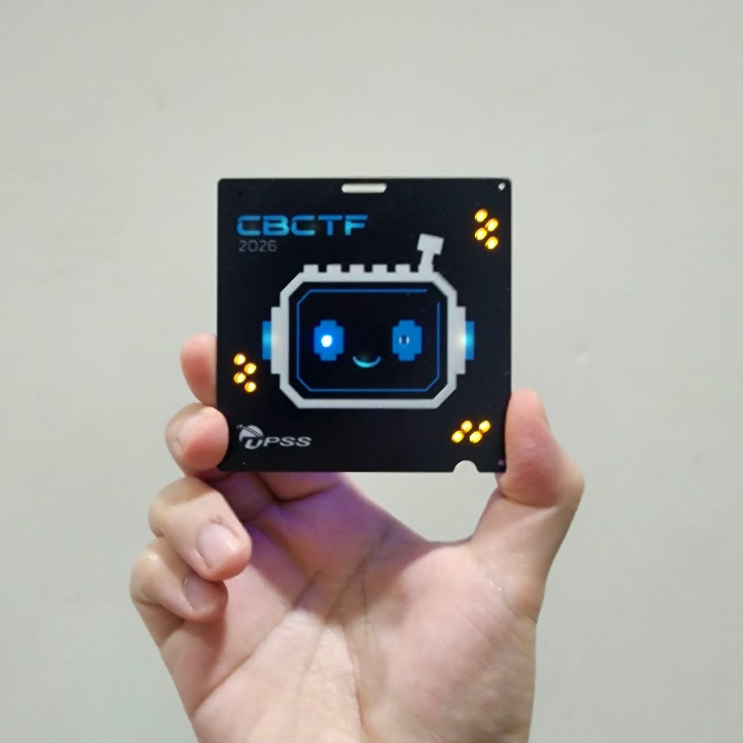 CBCTF hackerware badge